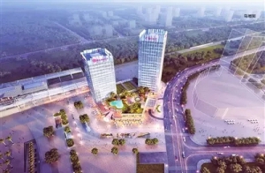 云浮新区大型商贸中心计划明年3月建成投用