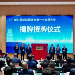 新兴县新城镇商会正式成立并举行第一次会员大会