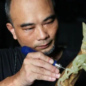 梁建坤：传承石艺 文化惠民