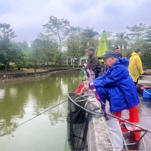 新兴县举行2023年老干部钓鱼比赛