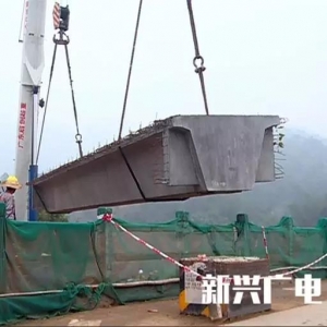 投资千万大桥预计一两个月内通车