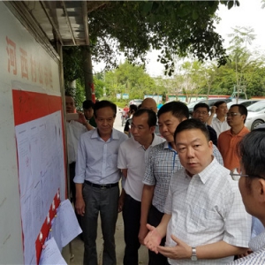 省民政厅长卓志强率调研组到云浮、肇庆两市调研