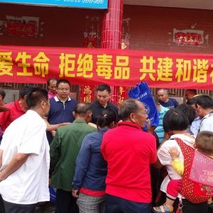 大江镇开展禁毒宣传活动