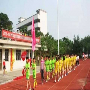 新兴稔村中学举办2017年班际足球赛开幕式