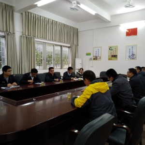 团市委书记廖政望到车岗镇调研
