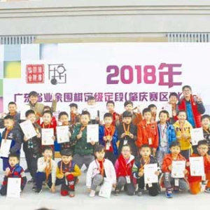罗定5名围棋手获段位 10名棋手获分组金牌