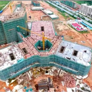 【期待】县人民医院新院主体建筑顺利封顶，未来医疗配套更牛了！ ...