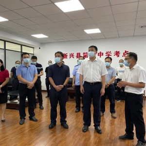 县委副书记、县长陈哲江调研高考备考工作