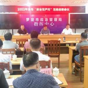 2022年罗定市“安全生产月”活动正式启动
