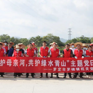 罗镜镇开展“爱护母亲河 共护绿水青山”主题党日活动 助力文明城市创建 ...