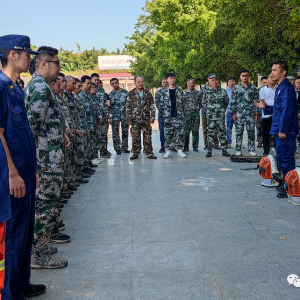 连滩镇：提升防灭火技能 筑牢森林防火屏障