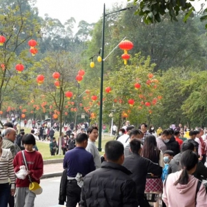 郁南：文明出游伴我行 春节假期更温馨