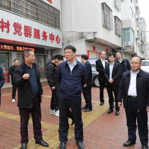 罗永雄率队调研文明城市创建工作