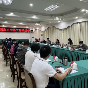 新兴：对标对表促整改 确保高质量通过国家卫生县复审考核