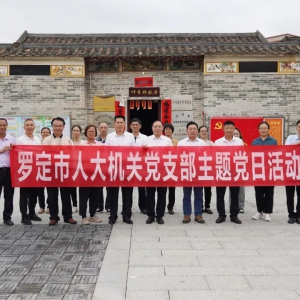 罗定市人大常委会机关赴新兴县开展主题党日活动和考察学习 ...
