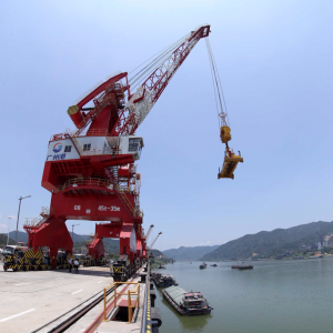 广州云浮国际物流港新泊位建设进度条刷新！