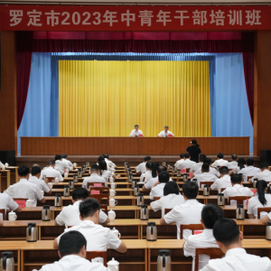 ​罗永雄出席罗定市2023年中青年干部培训班并作专题辅导