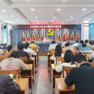 邓东林讲授主题教育专题党课
